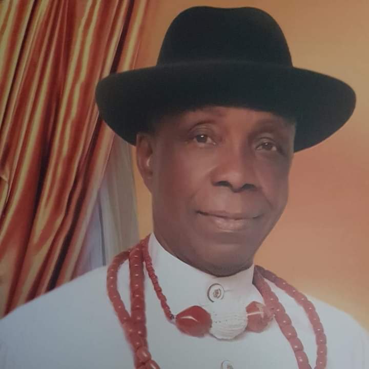 Chief Augustine Oma Odo Tadafe, a past President of the Urhobo Social Club Lagos